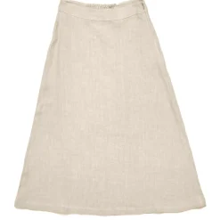 Mazine - Women's Linen Midi Skirt - Rock Online