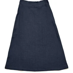 Mazine - Women's Linen Midi Skirt - Rock Online
