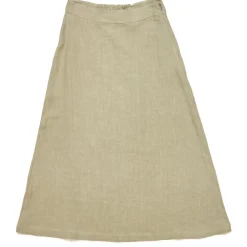 Mazine - Women's Linen Midi Skirt - Rock Online