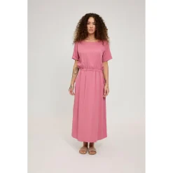 Discount - Women's Midi Dress - Kleid Alltagsbekleidung