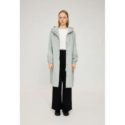 Best Mazine - Women's Oversized Rain Coat Recycled Fabric - Mantel