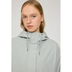 Best Mazine - Women's Oversized Rain Coat Recycled Fabric - Mantel
