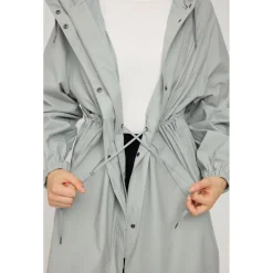 Best Mazine - Women's Oversized Rain Coat Recycled Fabric - Mantel