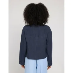 Outlet Mazine - Women's Short Linen Jacket - Freizeitjacke