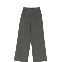 Mazine - Women's Wide Leg Flannel Pants - Freizeithose Anthracite Melange Hot