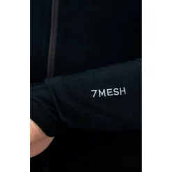 7mesh - Women's Ashlu Merino Jersey L/S - Radtrikot Black Online