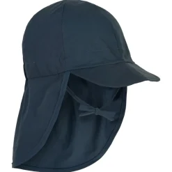 New - Kid's Summercap Long Neck Solid - Cap Caps|Kopfbedeckungen