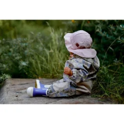 New - Kid's Summerhat Long Neck Solid - Cap Caps|Kopfbedeckungen