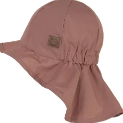New - Kid's Summerhat Long Neck Solid - Cap Caps|Kopfbedeckungen