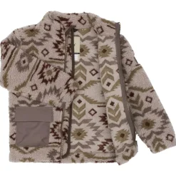 - Kid's Teddy Mix Jacket AOP - Fleecejacke Kinder Jacken|Alltagsbekleidung