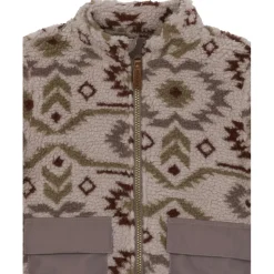 - Kid's Teddy Mix Jacket AOP - Fleecejacke Kinder Jacken|Alltagsbekleidung