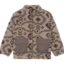 - Kid's Teddy Mix Jacket AOP - Fleecejacke Kinder Jacken|Alltagsbekleidung