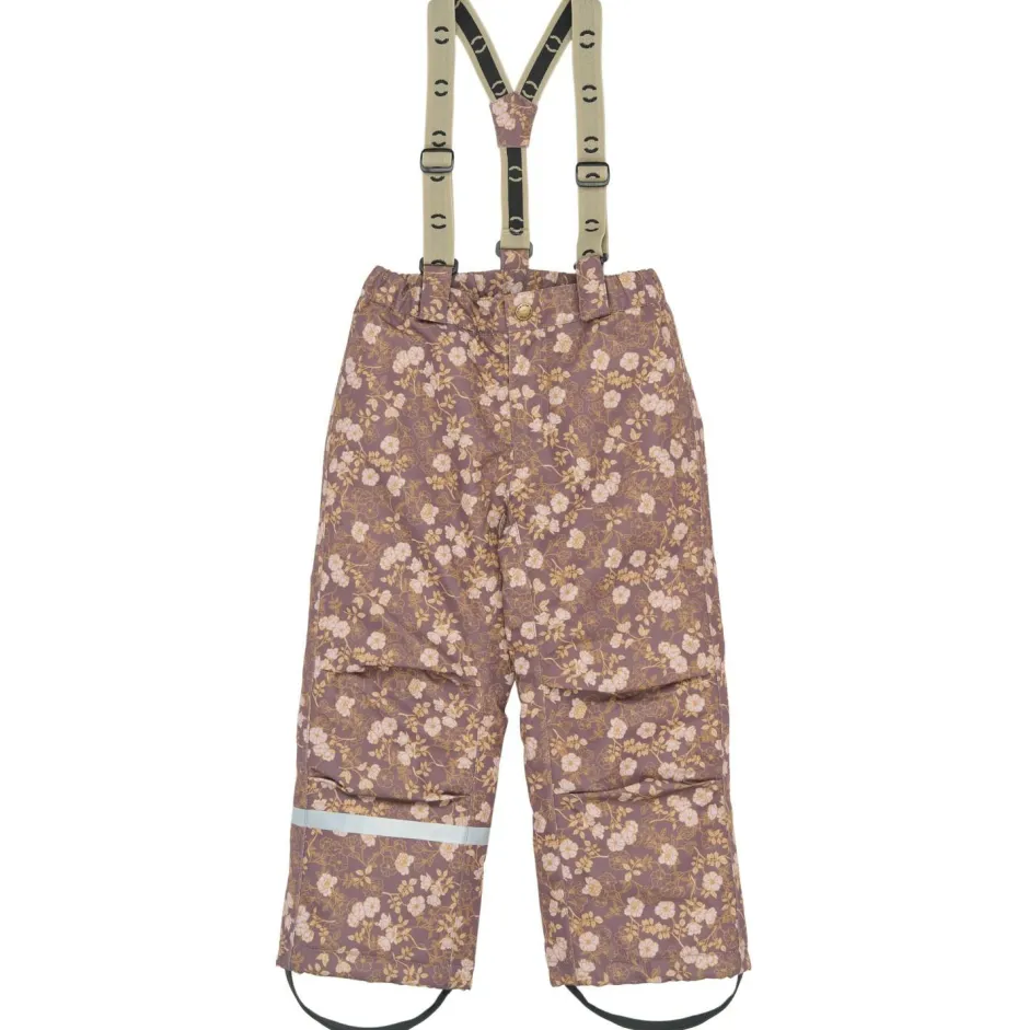 Sale Mikk-Line - Kid's Uni Snow Pant AOP - Skihose Sparrow