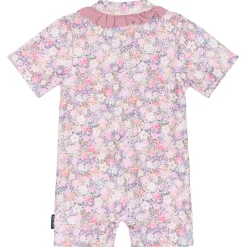 Online - Kid's UV Suit Frill Recycled AOP - Lycra Bademode