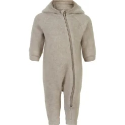 Mikk-Line - Wool Baby Suit with Ears - Overall Outlet