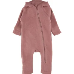 Mikk-Line - Wool Baby Suit with Ears - Overall Outlet
