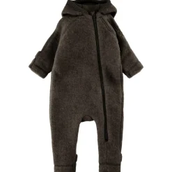 Mikk-Line - Wool Baby Suit with Ears - Overall Outlet