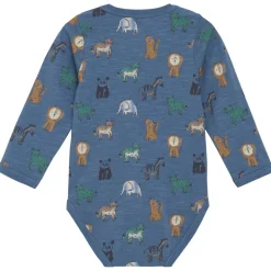 Clearance Minymo - Kid's Body L/S AOP - Alltagsunterwäsche