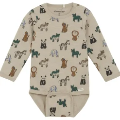 Clearance Minymo - Kid's Body L/S AOP - Alltagsunterwäsche
