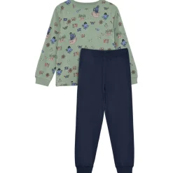 Hot - Kid's Pyjamas L/S Set AOP 134260 - Alltagsunterwäsche Kinder Alltagsbekleidung|Unterwäsche