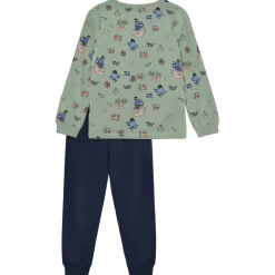 Hot - Kid's Pyjamas L/S Set AOP 134260 - Alltagsunterwäsche Kinder Alltagsbekleidung|Unterwäsche