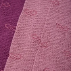 Minymo - Kid's Stockings with Pattern 2-Pack - Strumpfhose Mauve Orchid Outlet