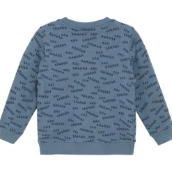 Clearance Minymo - Kid's Sweatshirt L/S AOP - Pullover China Blue