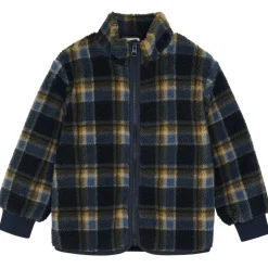 Minymo - Kid's Teddy Jacket AOP with Lining - Fleecejacke Parisian Night Online