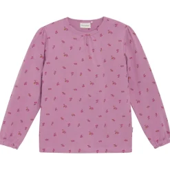 Discount Minymo - Kid's T-Shirt L/S AOP Modal - Longsleeve