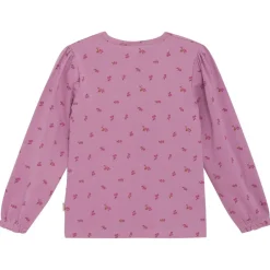Discount Minymo - Kid's T-Shirt L/S AOP Modal - Longsleeve