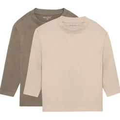 Discount Minymo - Kid's T-Shirt L/S Loose Fit (2-Pack) - Longsleeve