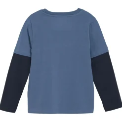Minymo - Kid's T-Shirt L/S No. 134003 - Longsleeve China Blue