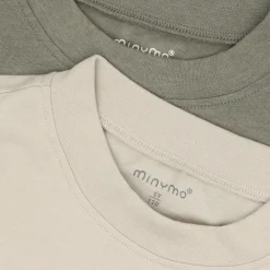 Minymo - Kid's T-Shirt S/S Loose Fit 6683 (2-Pack) - T-Shirt Outlet