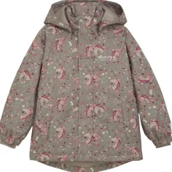 New Minymo - Kid's Twill Snow Jacket AOP - Winterjacke
