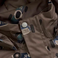 New Minymo - Kid's Twill Snow Jacket AOP - Winterjacke