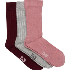 Discount - Kid's Wool Socks Rib 3-Pack - Multifunktionssocken Socken|Socken