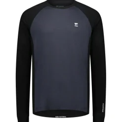Mons Royale - Tarn Merino L/S - Merinolongsleeve 9 Iron / Black
