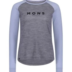 New Mons Royale - Women's Icon Merino Raglan L/S - Merinoshirt