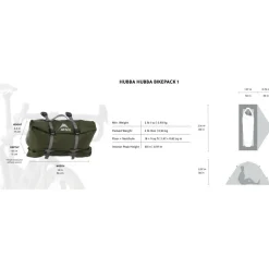 Clearance - Hubba Hubba Bikepack 1 - 1-Personen Zelt Trekkingzelte|Trekkingausrüstung