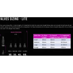 Hot Muc Off - Tubeless Valves Big Bore Lite - Fahrradventil