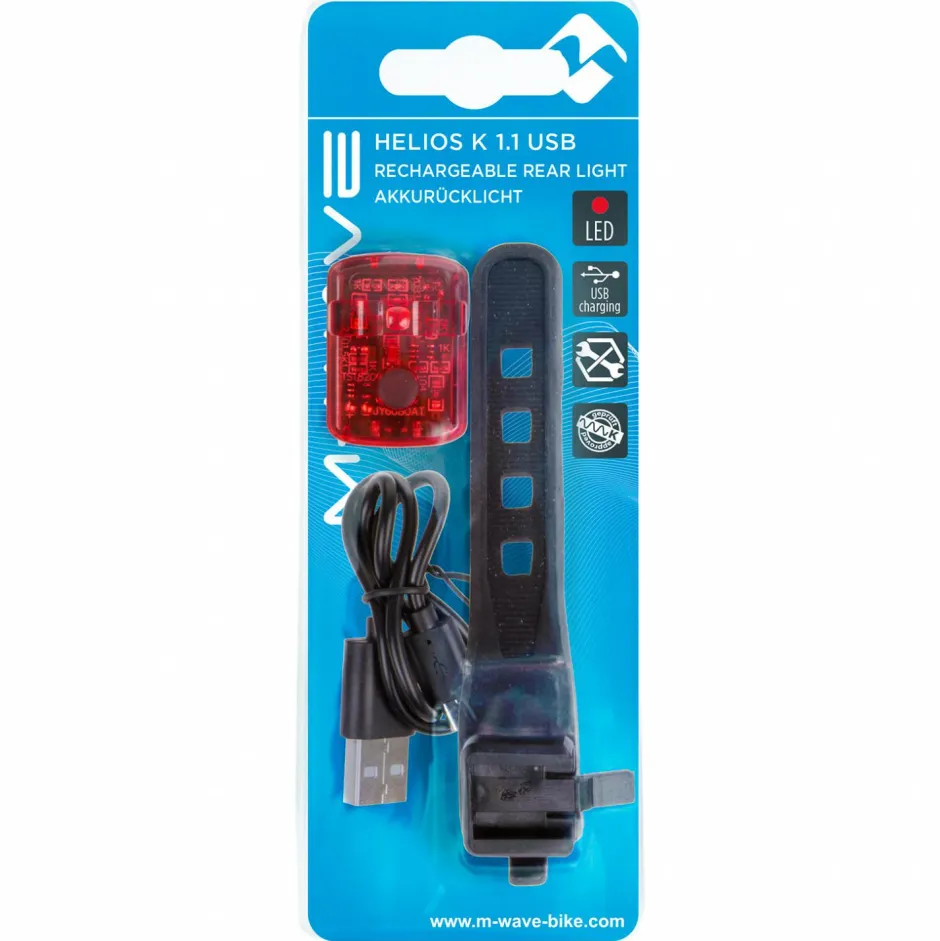 Best - Helios K 1.1 USB SL Rücklicht Fahrradzubehör|Fahrradlampen