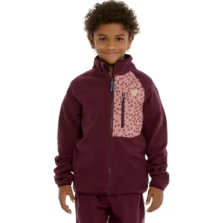 Clearance - Kid's Avan Bio-Fleecejacke Senso - Fleecejacke Kinder Trekkingbekleidung|Alltagsbekleidung