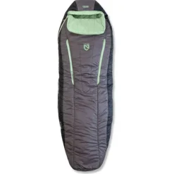New Nemo - Women's Forte Endless Promise 35 - Kunstfaserschlafsack Plum Grey / Celadon Green
