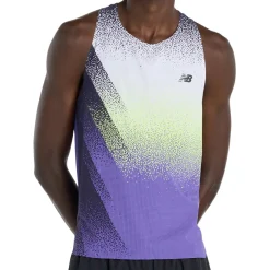 New - Race Day Ultra Light Printed Singlet - Tank Top Fitnessbekleidung|Laufbekleidung