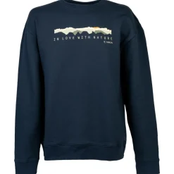 New NIKIN - Treesweater Mountain Panorama - Pullover Dark Navy