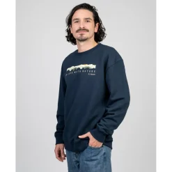 New NIKIN - Treesweater Mountain Panorama - Pullover Dark Navy