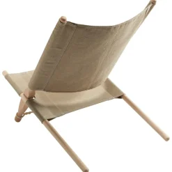 Hot Nordisk - Moesgaard Wooden Chair - Campingstuhl Sandshell