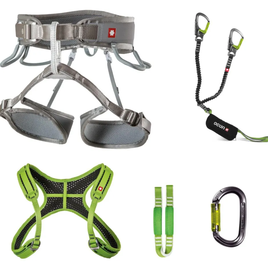 New - Via Ferrata Twist+Chest Set - Kletterset Klettersets|Klettersteigsets