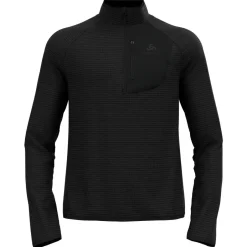 Odlo - Ascent Mid Layer 1/2 Zip - Fleecejacke Black