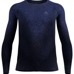Odlo - BL Top Crew Neck L/S Performance Warm Blackcomb - Kunstfaserunterwäsche New